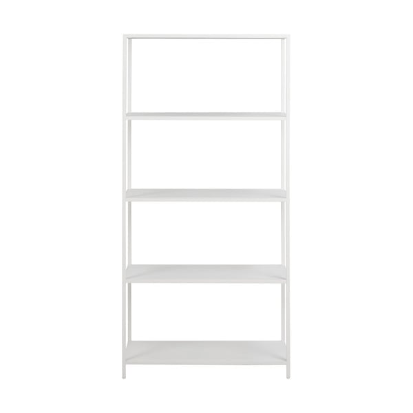 Bílá kovová knihovna 70x150 cm Newcastle - Actona