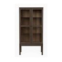 Vitrína v dekoru kouřového dubu Woodman AbbeyWood