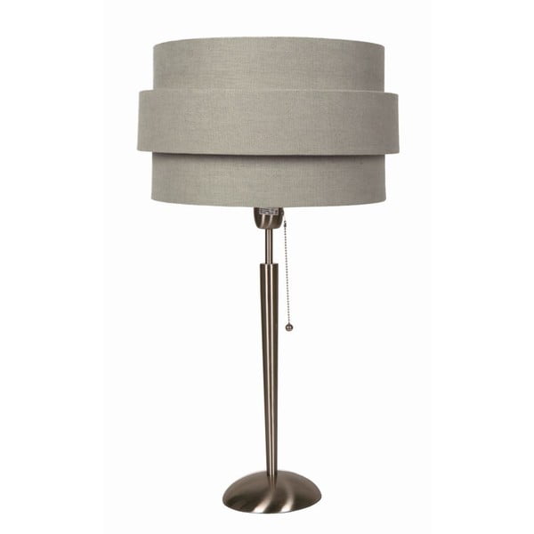 Stolní lampa Revival Satin/Grey