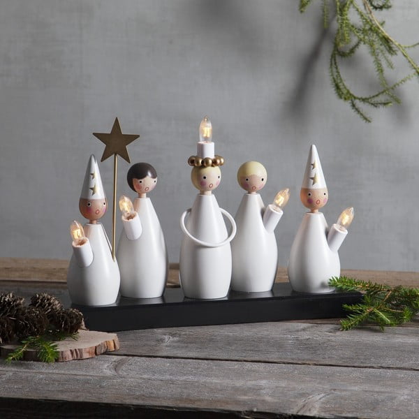 Černobílá světelná dekorace do zásuvky Luciakör – Star Trading-image-1