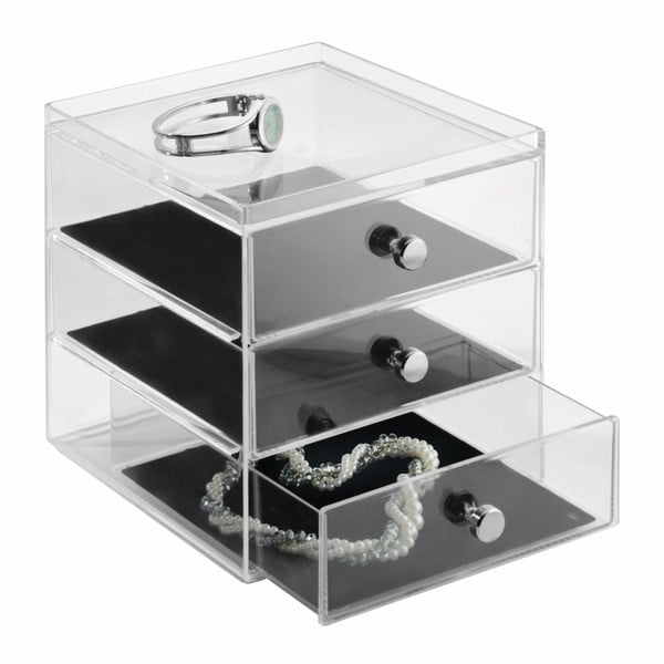 Organizér se 3 zásuvkami iDesign Serwa, výška 18 cm-image-2