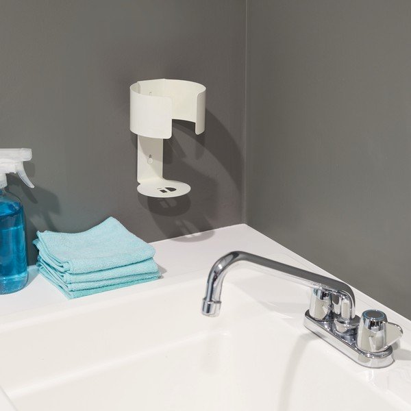 Nástěnný držák zásobníku na kapesníčky z nerezové oceli iDesign Clean-image-1