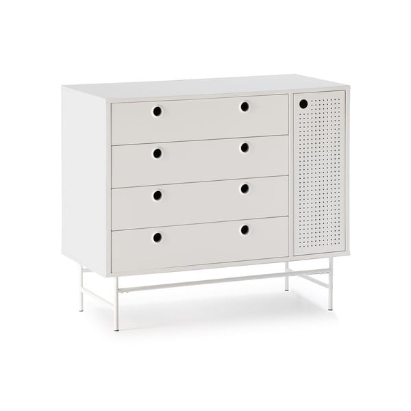 Bílá komoda Teulat Punto-image-2