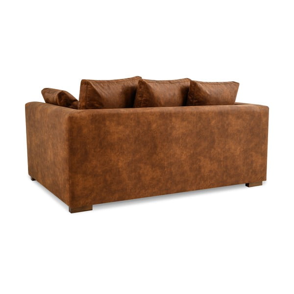 Koňakově hnědá pohovka 175 cm Comfy – Scandic-image-3