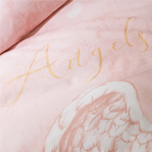 Dětské povlečení 200x135 cm Angel Wings - Catherine Lansfield-image-3