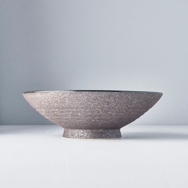 Béžová keramická vysoká miska na polévku MIJ Earth, ø 24 cm-image-2