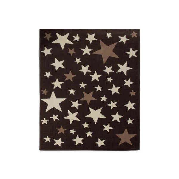 Dětský hnědý koberec Hanse Home Stars, 140 x 200 cm