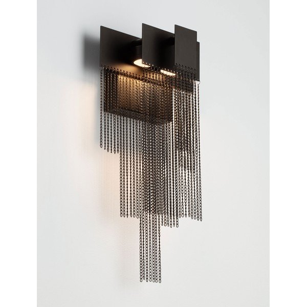 Matně černé ocelové LED stmívatelné nástěnné svítidlo Revια – Nova Luce-image-2