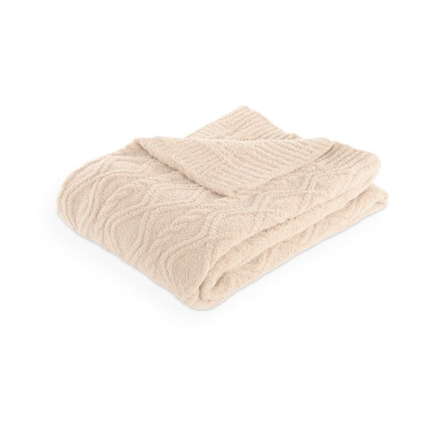 Slonovinová deka z mikroplyše 130x170 cm Aspen – Tiseco Home Studio