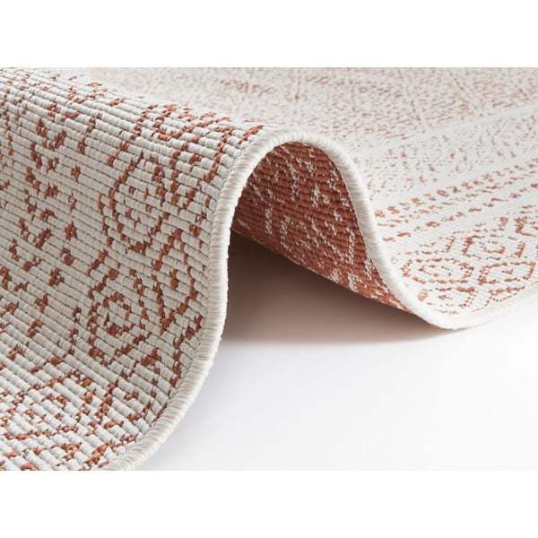 Oranžovo-bílý venkovní běhoun Ragami Berlin, 80 x 250 cm-image-3