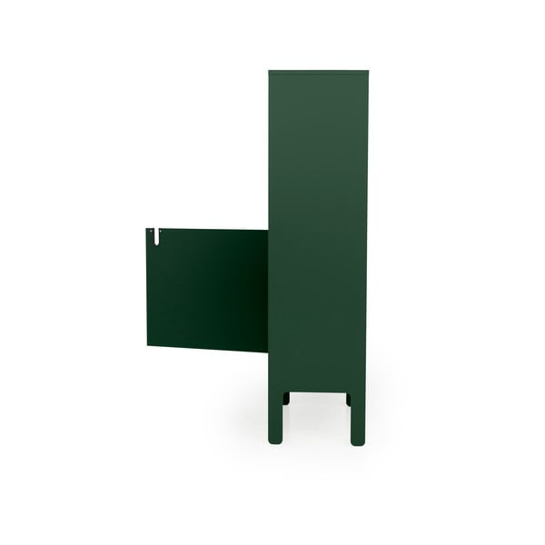 Tmavě zelená skříň Tenzo Uno, šířka 76 cm-image-3