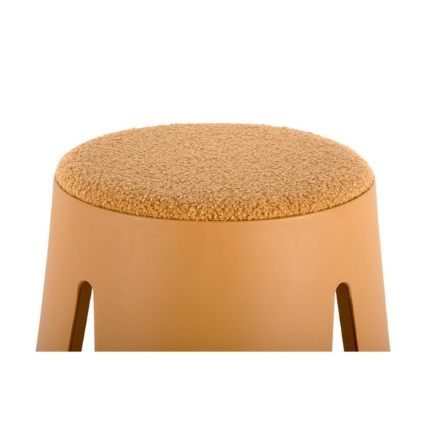 Okrově žlutá plastová stolička Savor   – Leitmotiv-image-3