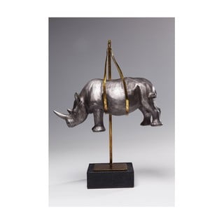 Dekorace Kare Design Hanging Rhino, výška 43 cm