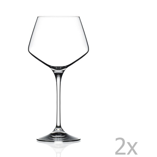 Sada 2 sklenic na víno RCR Cristalleria Italiana Giustina, 530 ml