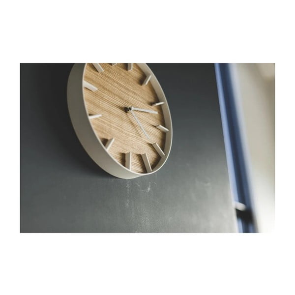 Nástěnné hodiny YAMAZAKI RIn Claro, ⌀ 27 cm-image-4