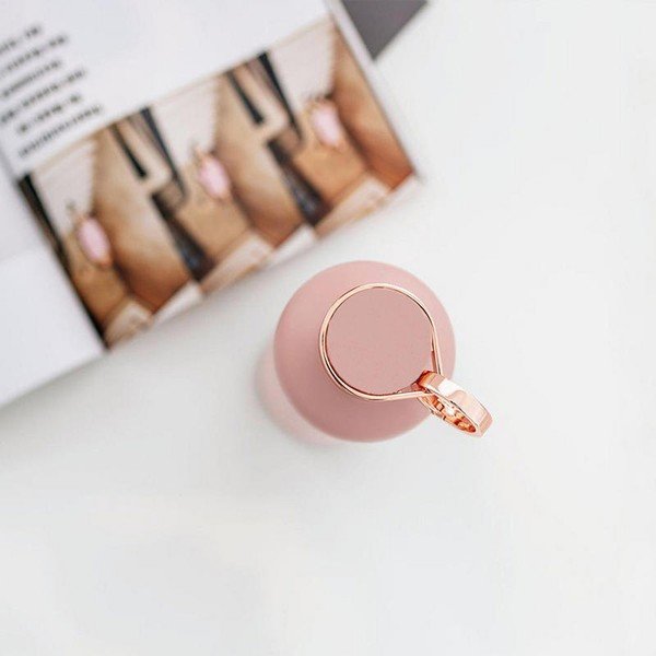 Růžová termolahev z nerezové oceli Equa Basic Pink Blush, 680 ml-image-3
