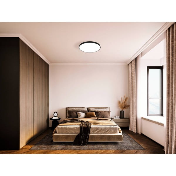 Černé LED stropní svítidlo ZUBIETA-A – EGLO-image-1