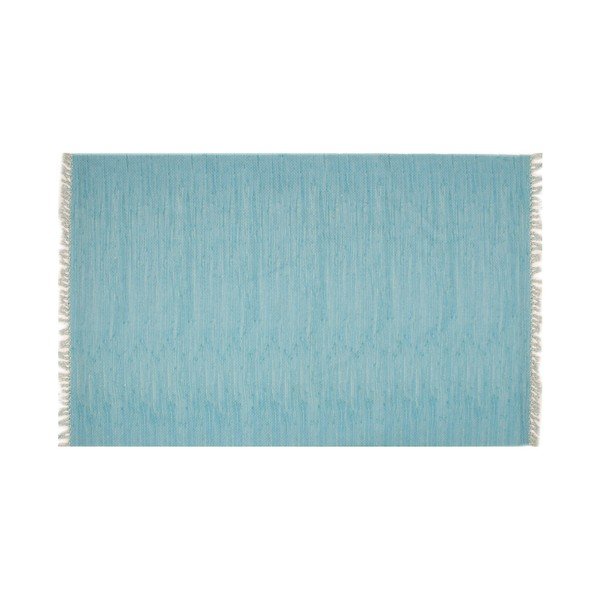 Modrý koberec Eco Rugs Akvile, 80 x 150 cm-image-1