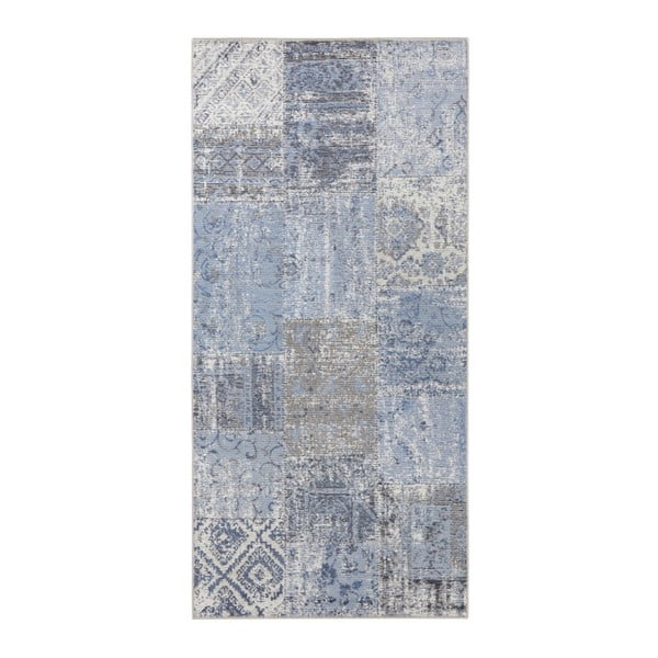 Modrý koberec Elle Decoration Pleasure Denain, 200 x 290 cm