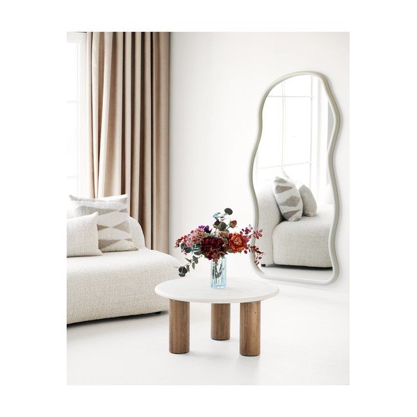 Nástěnné zrcadlo s dřevěným rámem Bega – House Nordic-image-2