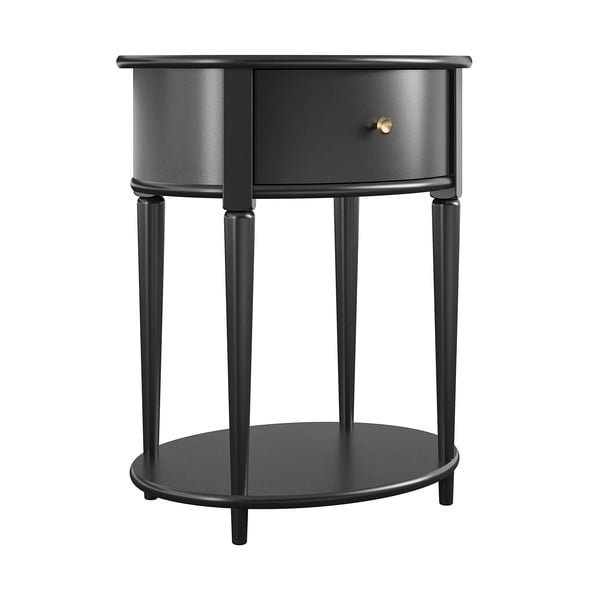 Černý noční stolek Aurora – Støraa