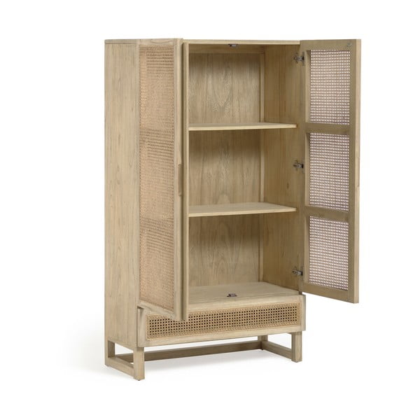 Skříňka z masivu mindi 90x160 cm Rexit - Kave Home-image-3