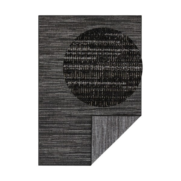 Tmavě šedý venkovní koberec 170x120 cm Gemini - Elle Decoration