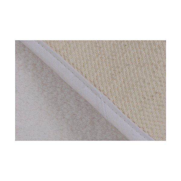 Bílá koupelnová předložka Confetti Bathmats Cotton Calypso, 50 x 80 cm-image-2