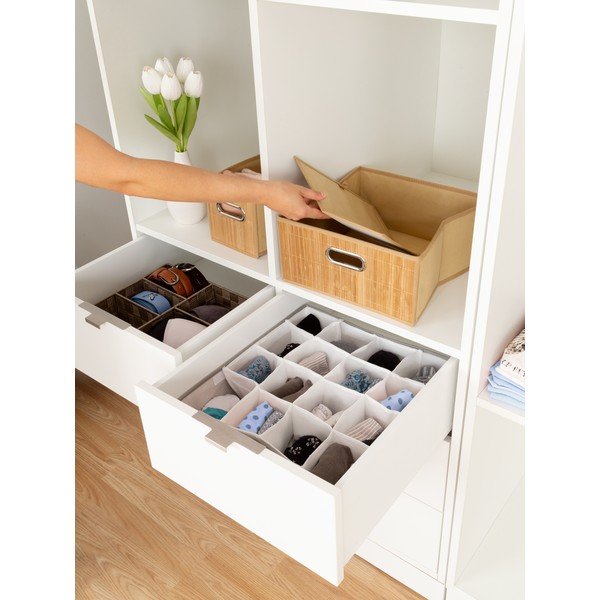Bambusový košík 31x31x15 cm Anji – Compactor-image-1