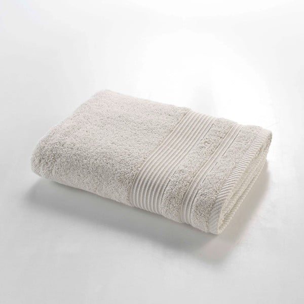 Béžová froté bavlněná osuška 70x130 cm Tendresse – douceur d'intérieur
