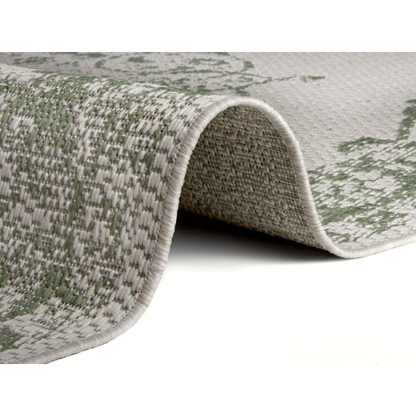 Zeleno-béžový venkovní koberec Ragami Oslo, 80 x 150 cm-image-1