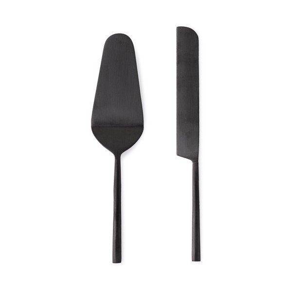 Servírovací sada na dort 2 ks z nerezové oceli Hestia – Bizzotto