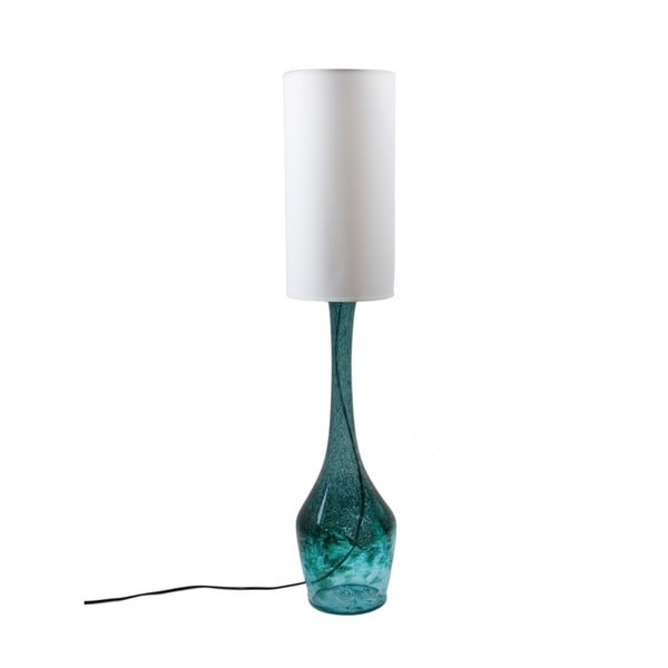 Stolní lampa Glass Table, tyrkysová