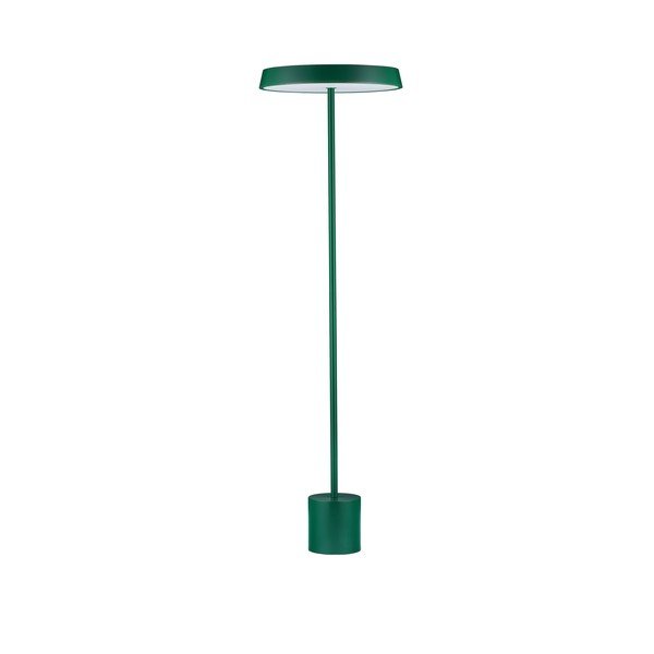 Zelená kovová LED stojací lampa (výška 136 cm) Vetro – Nova Luce