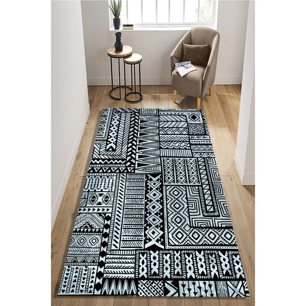 Modrý koberec 200x80 cm Modern Design - Rizzoli-image-1