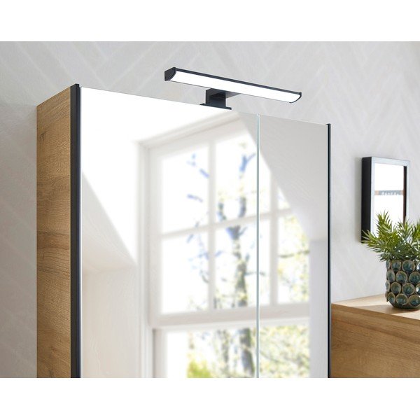 Koupelnová skříňka v dekoru dubu v přírodní barvě 70x60 cm Quickset 395 – Pelipal-image-4