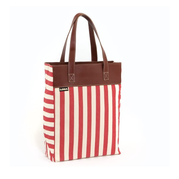 Plátěná taška Shopping Bag, červená
