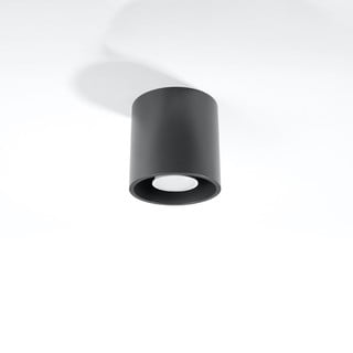 Tmavě šedé bodové svítidlo ø 10 cm Roda – Nice Lamps