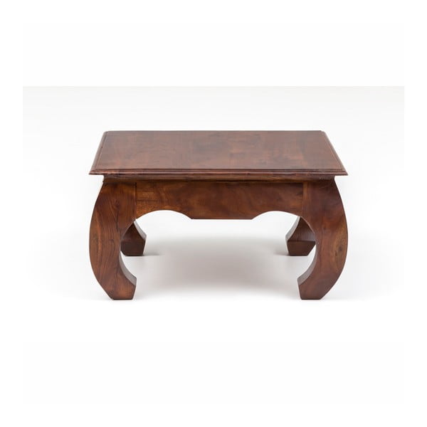 Konferenční stolek z akáciového dřeva WOOX LIVING Bali, 75 x 75 cm