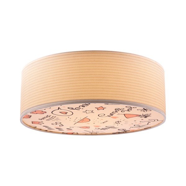 Dětské stropní svítidlo s textilním stínidlem ø 38 cm Kiddy – Candellux Lighting-image-3