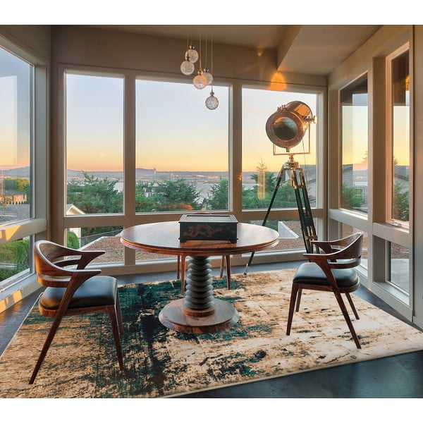 Vlněný koberec v měděné barvě 200x300 cm Max – Agnella-image-1