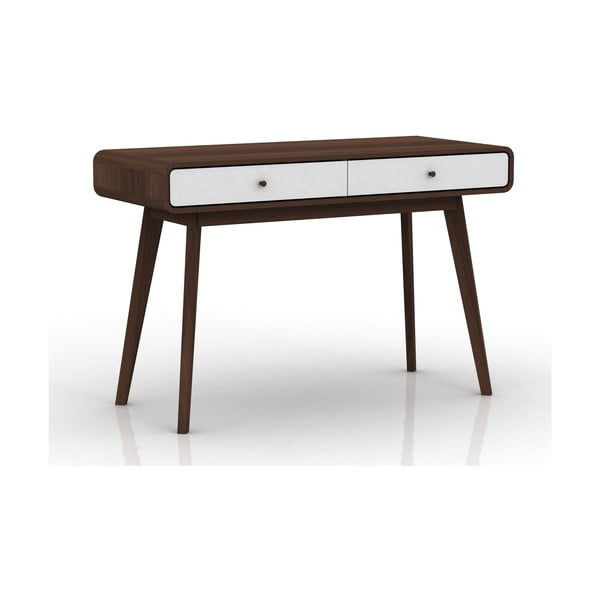 Hnědý pracovní stůl Støraa Caitlin-image-3