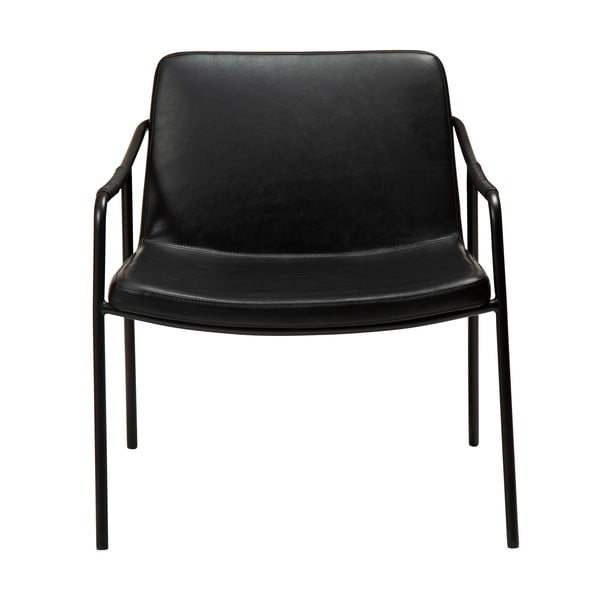Černé křeslo z imitace kůže DAN-FORM Denmark Boto-image-2