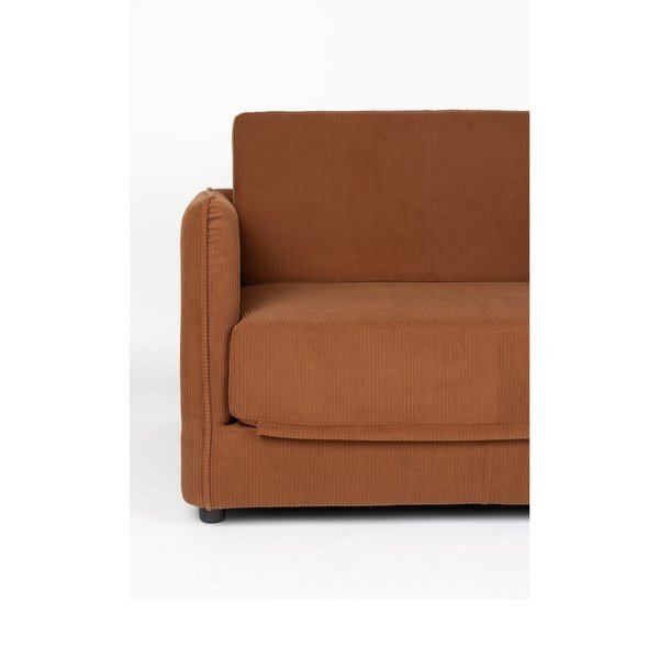 Oranžovohnědé křeslo Jopie – White Label-image-1