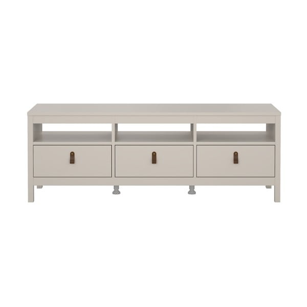 Šedobéžový TV stolek 151x54x38 cm Madrid – Tvilum