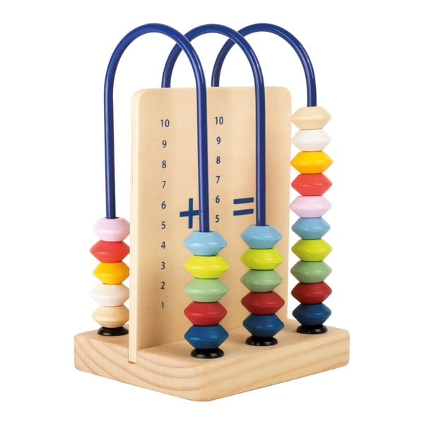 Dětská dřevěná edukativní hra na sčítání Legler Abacus