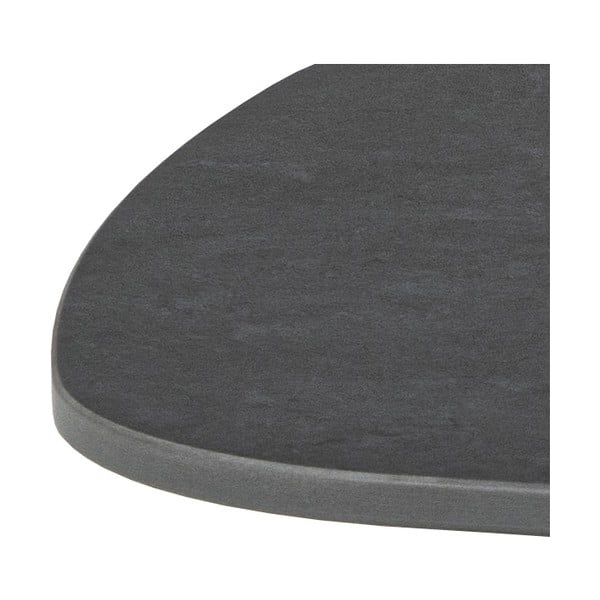 Černý konferenční stolek s keramickou deskou 60x120 cm Caracas – Actona-image-3