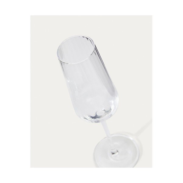 Sklenička na sekt 260 ml Mimba – Kave Home-image-1