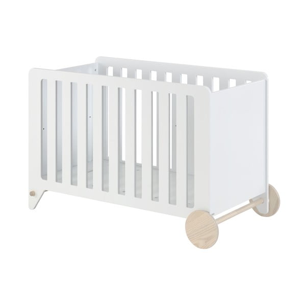 Bílá dětská postýlka Kave Home Nunila, 120 x 60 cm-image-2