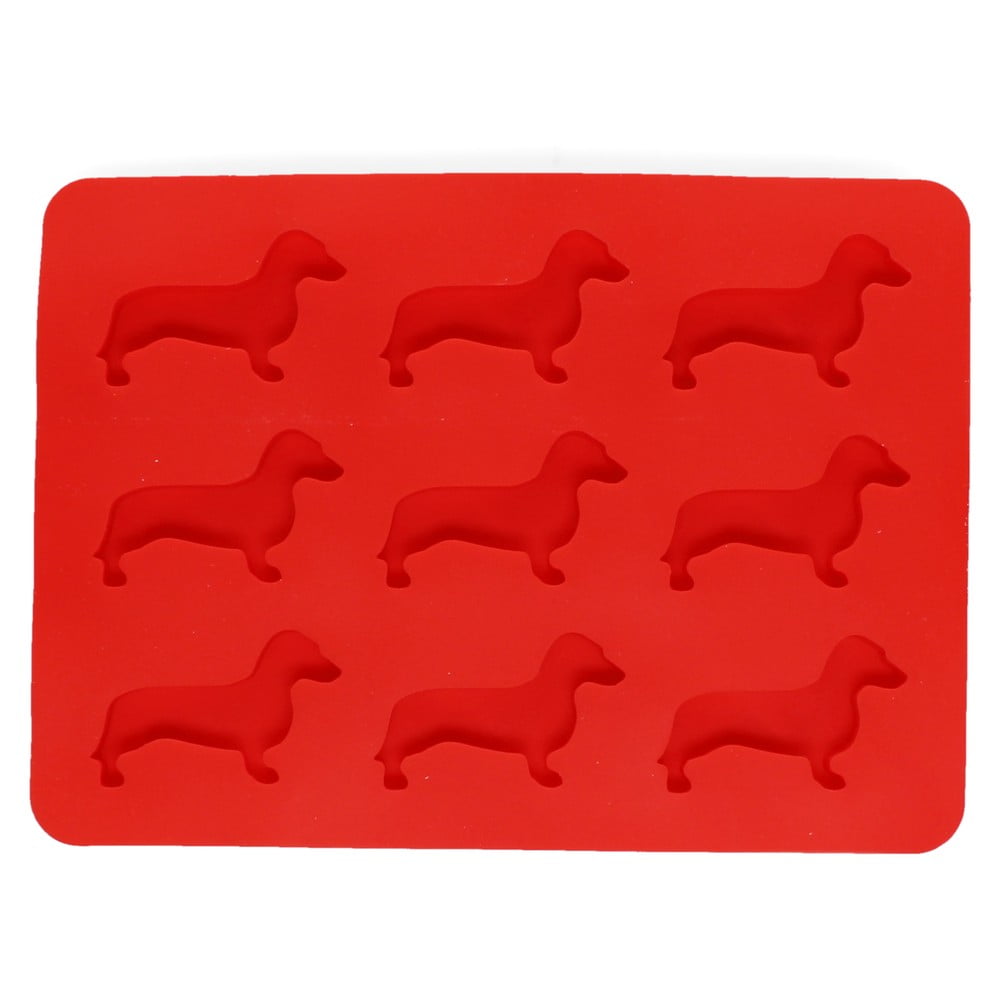 Silikonová forma na led Sausage Dog – Rex London